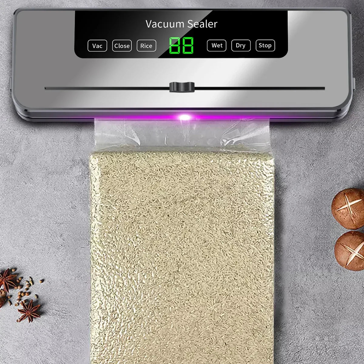 Scelleuse sous vide électrique